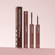 Load image into Gallery viewer, Trybello 2-in-1 Eyelash Growth Serum + Mascara Dual Wand Gift
